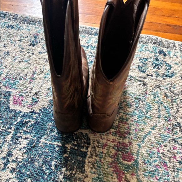 Justin Boots Brown Cowboy & Western Boots - Picture 2 of 2